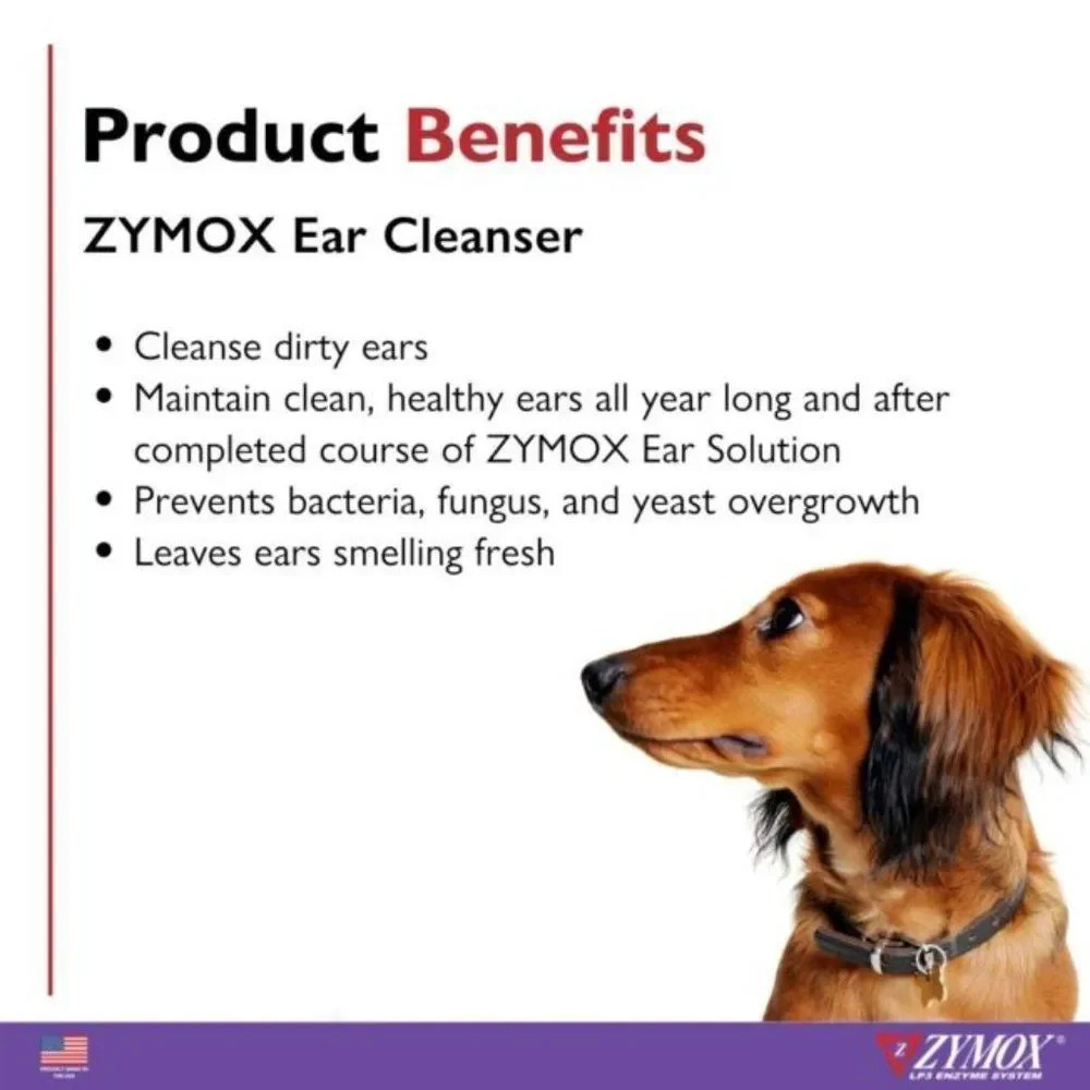 ZYMOX Enzymatic Ear Cleanser, Authentic Product - 4 oz. Bottle - Picture 6 of 6